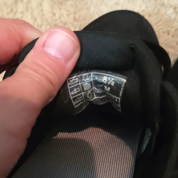 SAS Black Lace-Up Sneakers - Picture 6 of 7